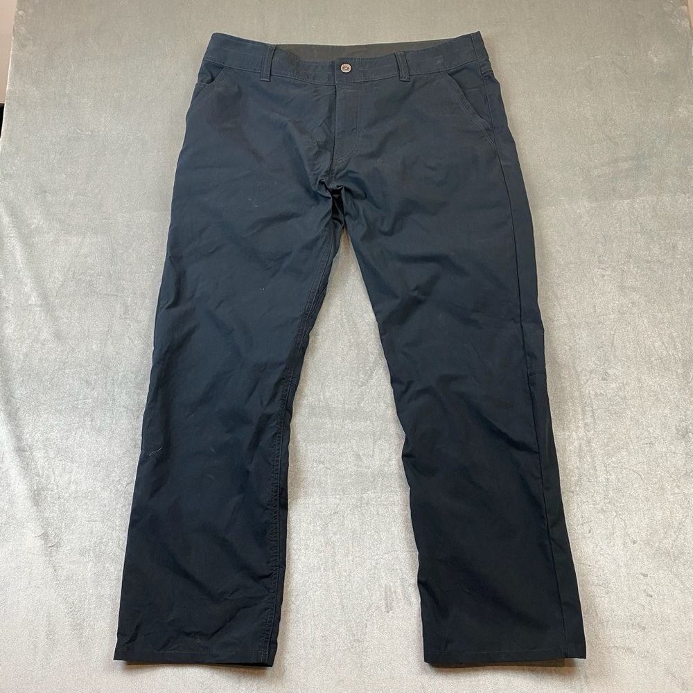 Kuhl SLAX‎ Pants Black Stretch Performance Chino Mens Size 38x32
